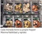 hopper para monedas cajones automático cashkeeper ck plus