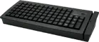 Teclado programable de 80 teclas con diferentes niveles